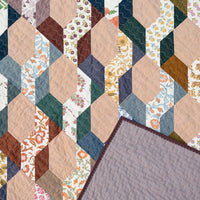 The Blythe Quilt in Indian Block Prints