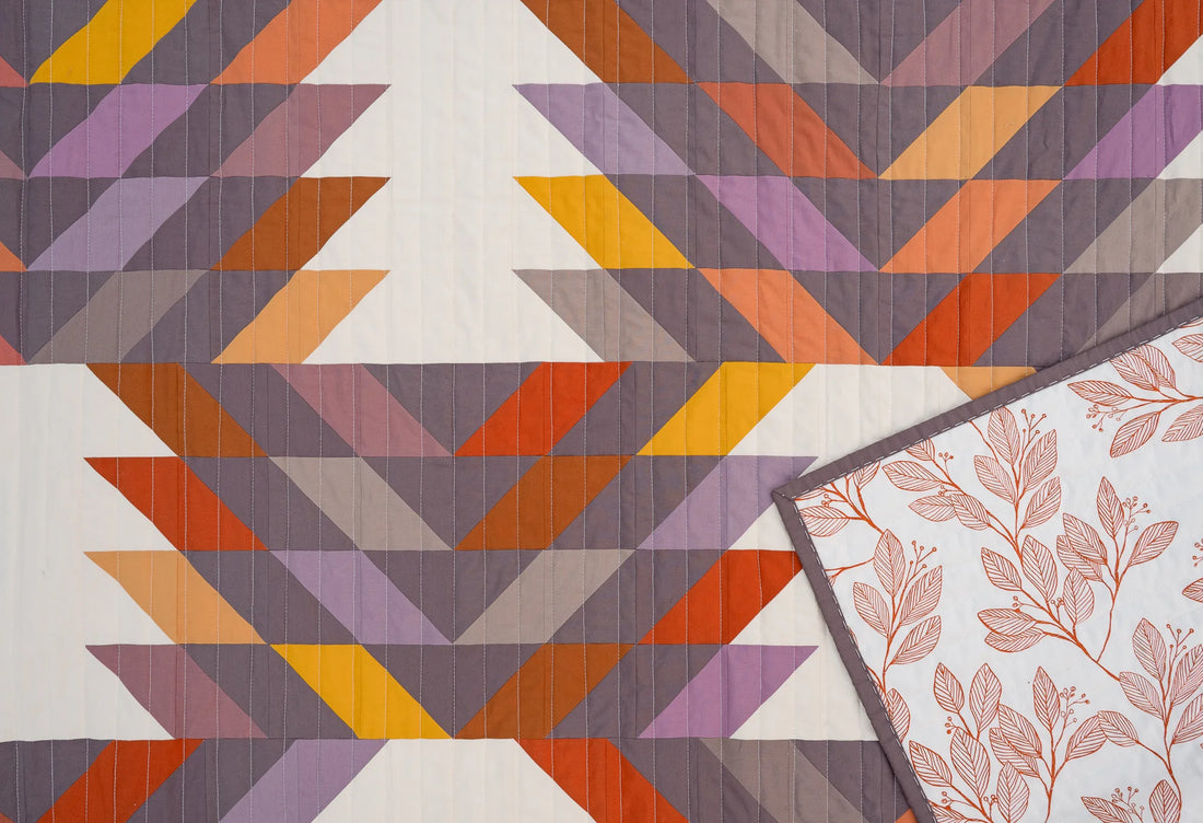 The Dylan Quilt in Pure Solids
