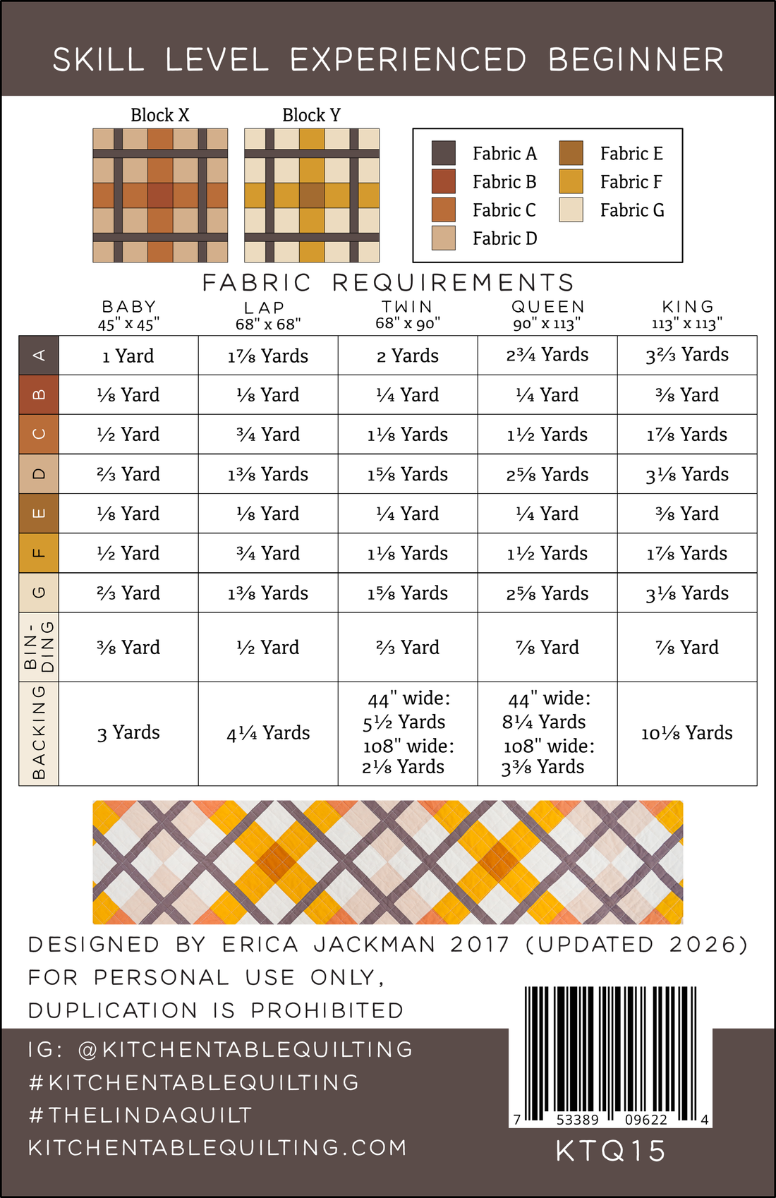 The Linda Quilt Pattern Coloring Pages