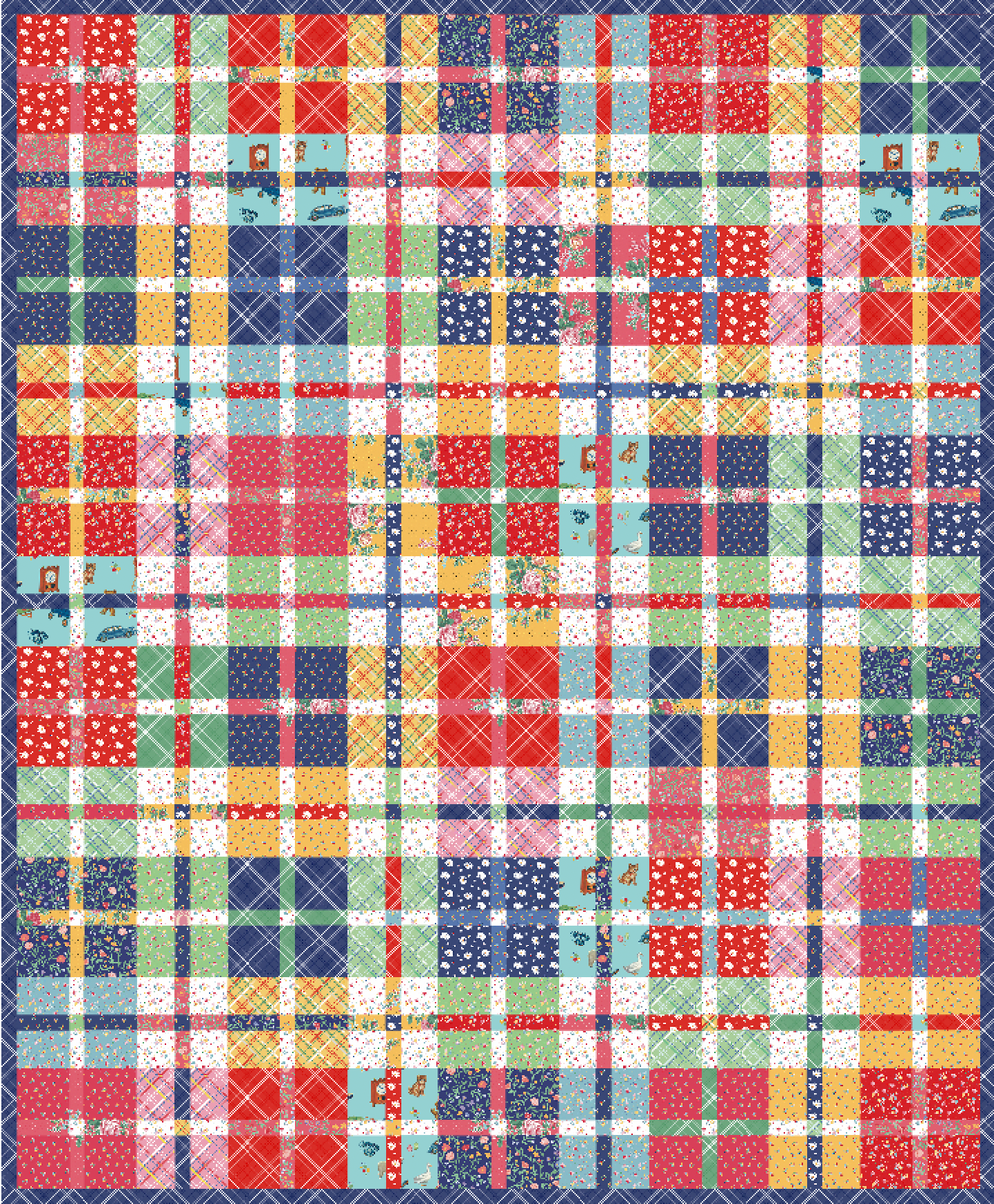 Mini Plaid-ish Quilt