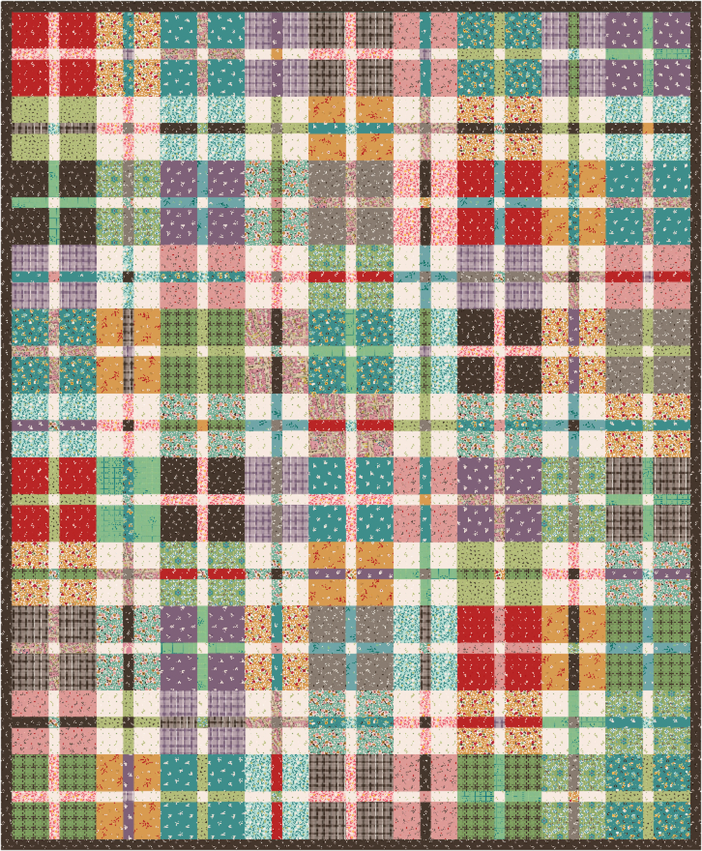 Mini Plaid-ish Quilt