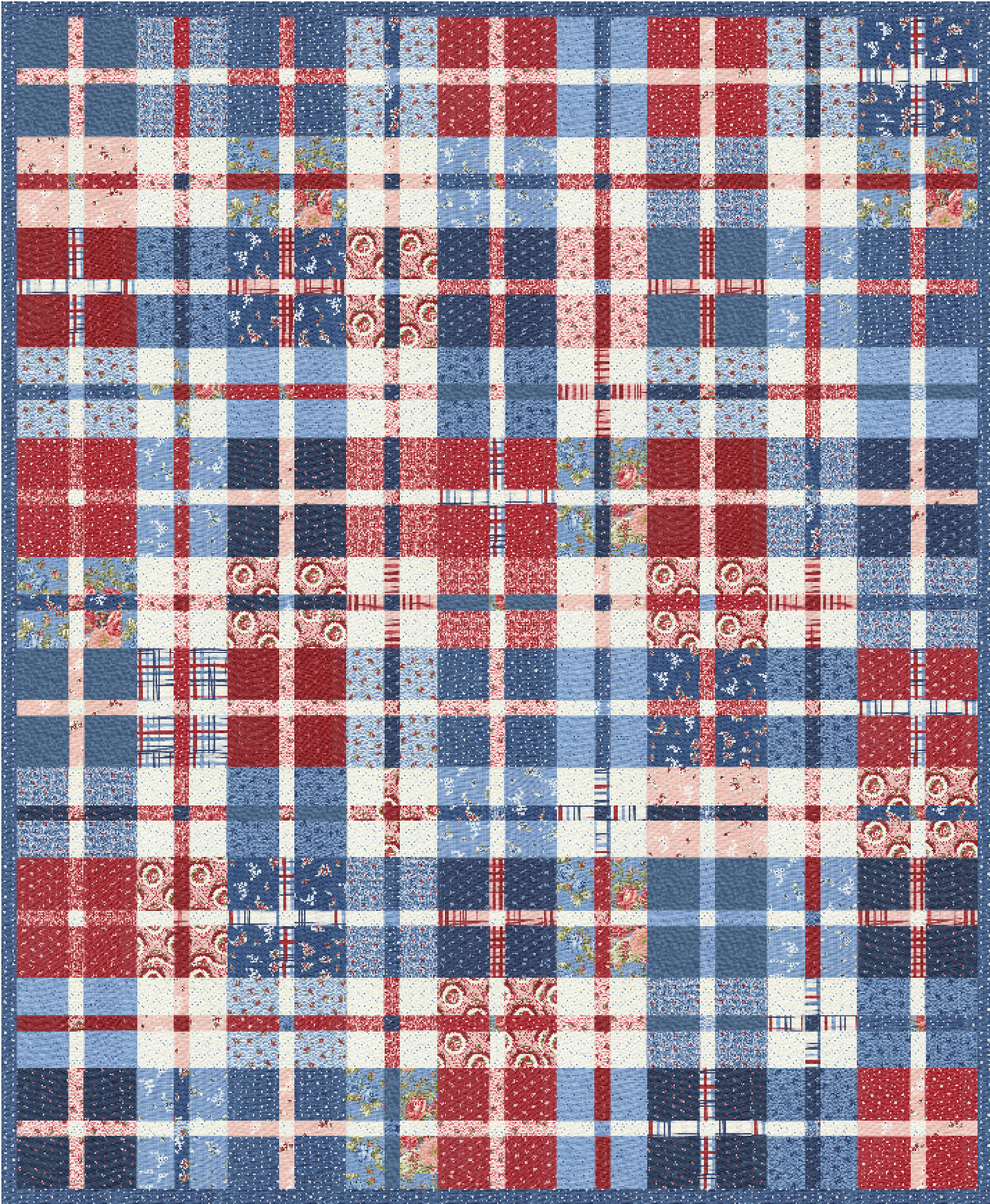 Mini Plaid-ish Quilt