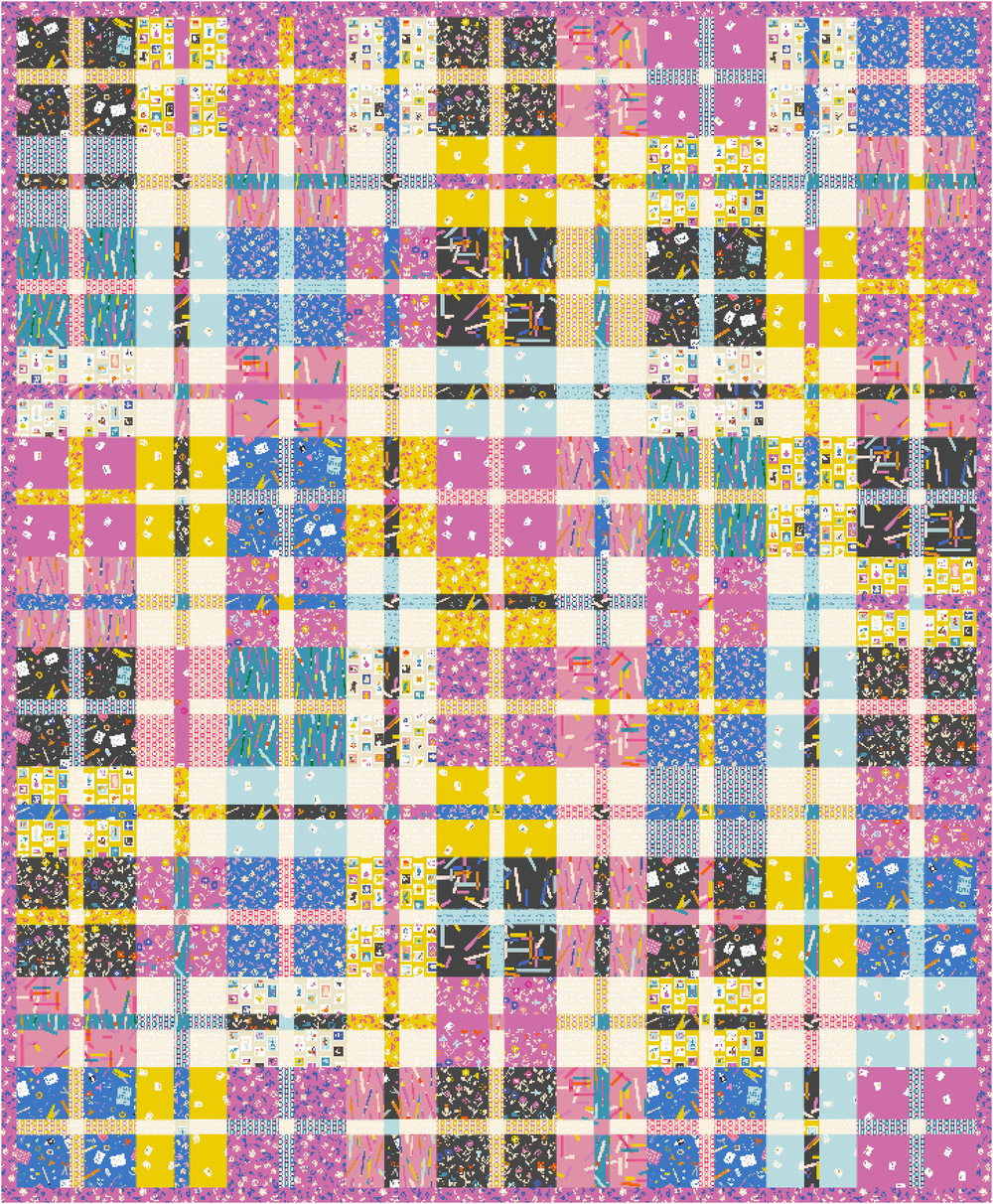 Mini Plaid-ish Quilt