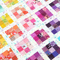 Modern Postage Stamp Paper Quilt Pattern