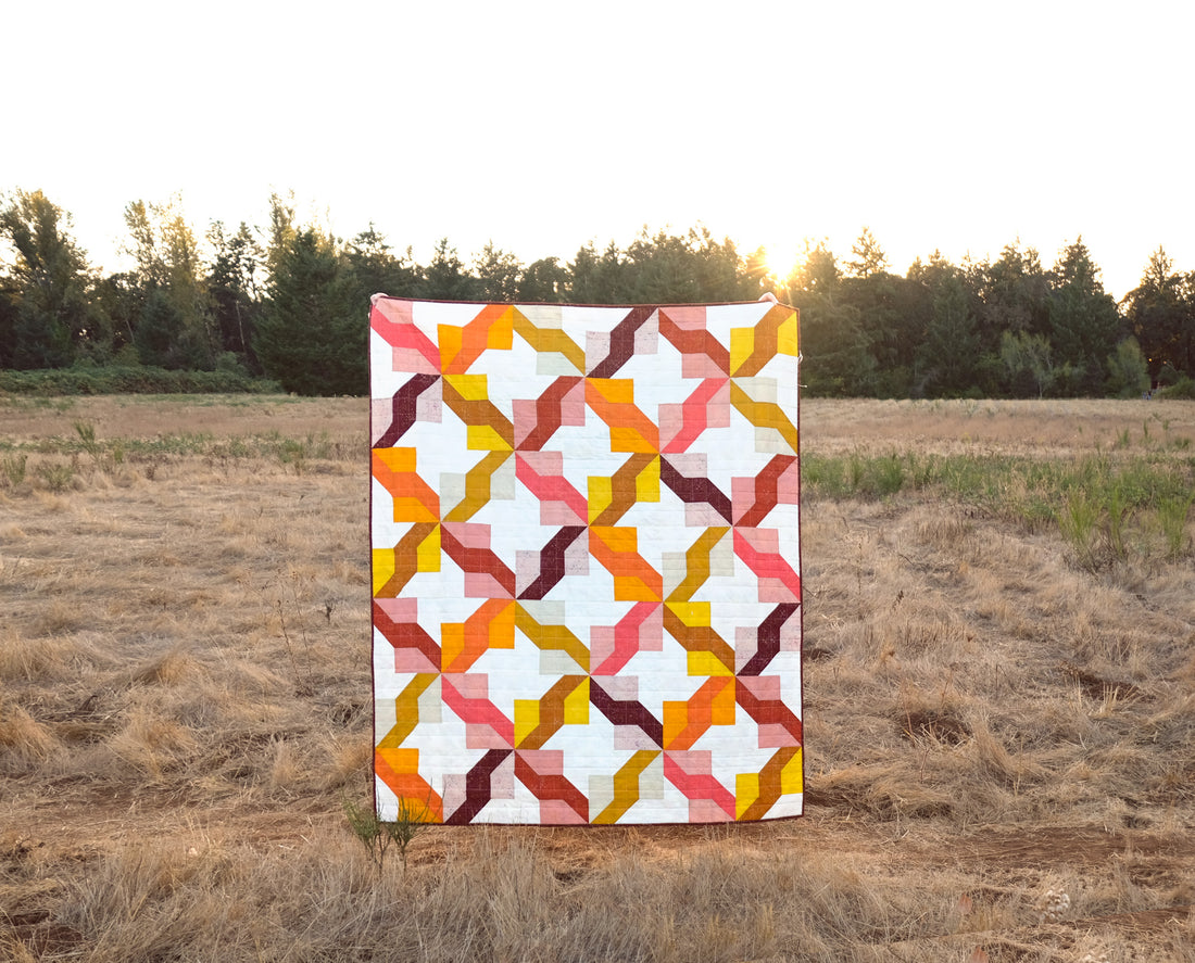 The Melody Quilt Paper Pattern