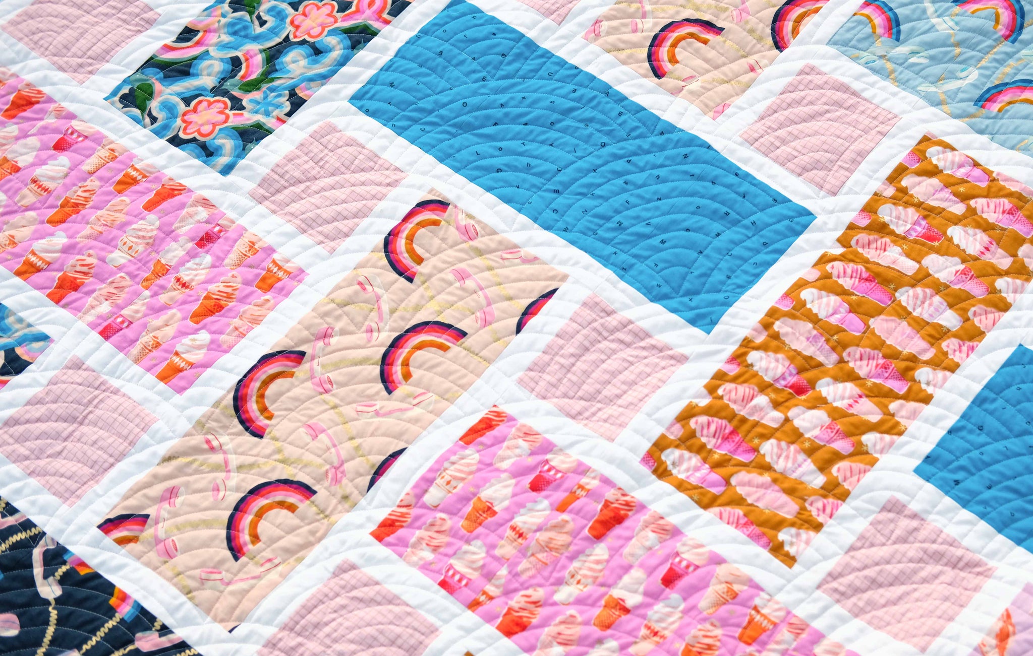 The Tessa Quilt PDF Pattern – Kitchen Table Quilting