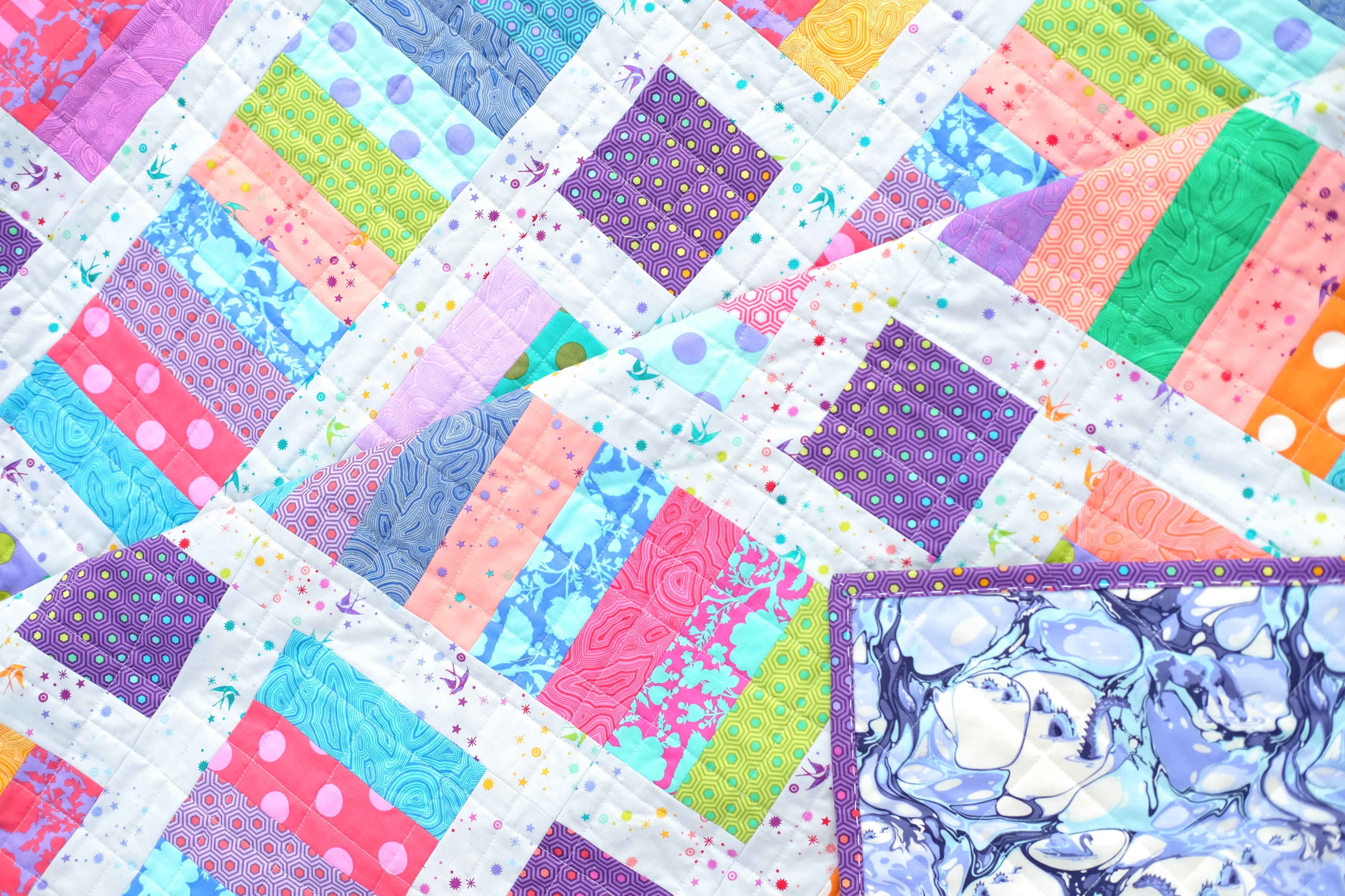 The Iris Quilt PDF Pattern – Kitchen Table Quilting