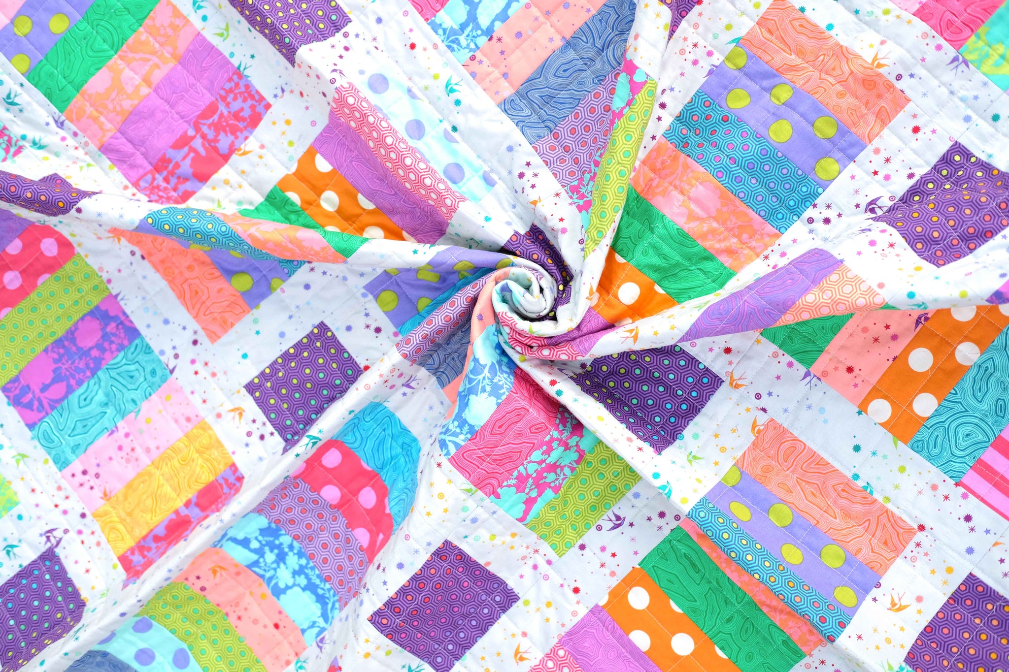 The Iris Quilt PDF Pattern – Kitchen Table Quilting