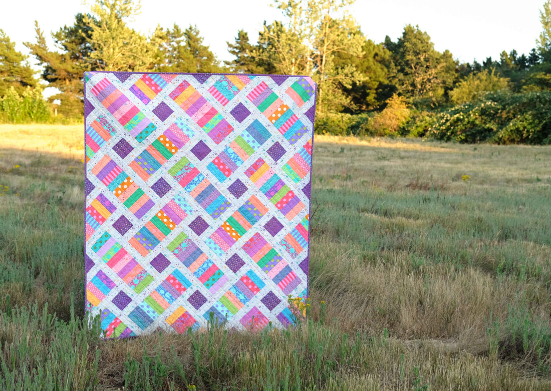 The Iris Quilt Paper Pattern