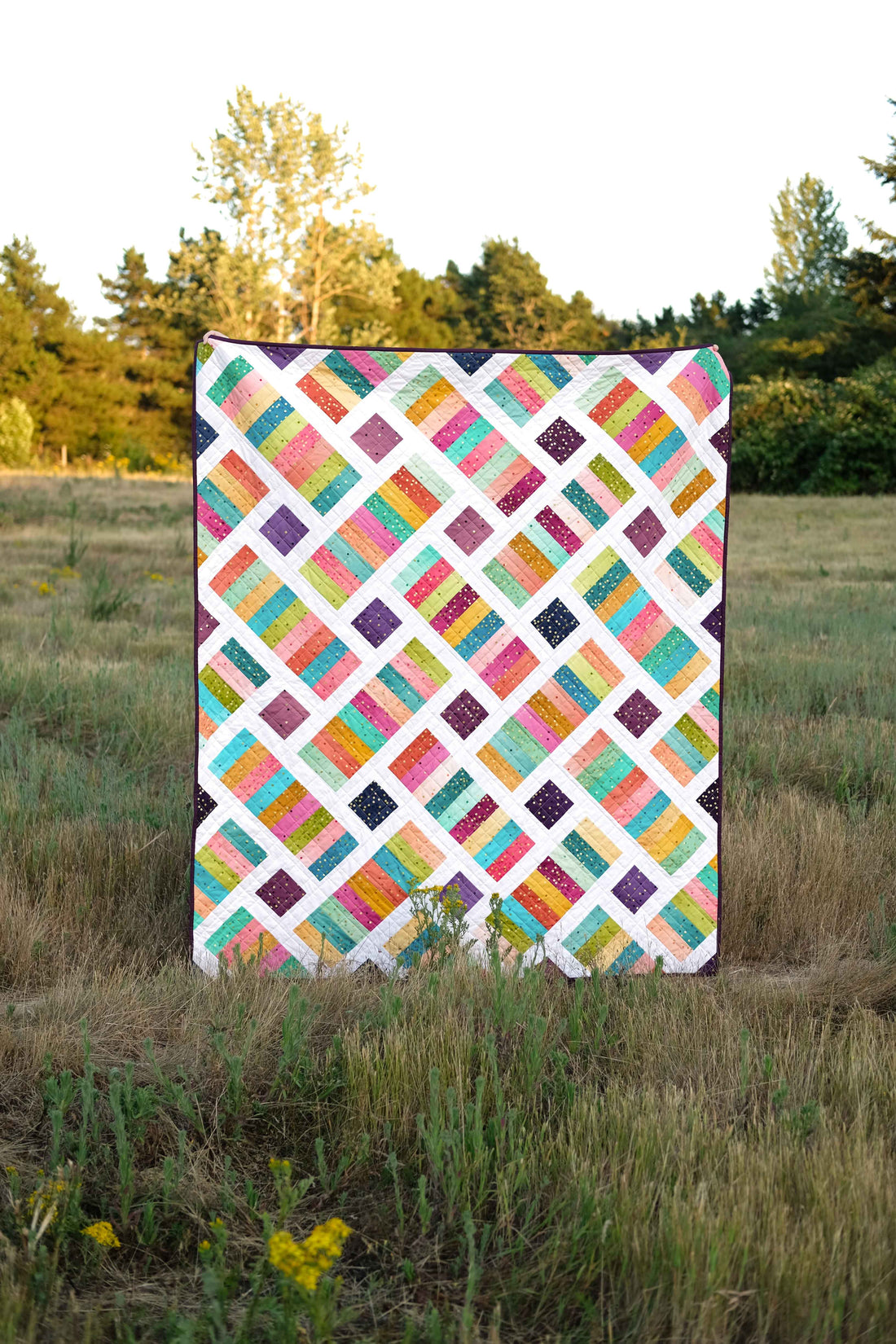 The Iris Quilt Paper Pattern