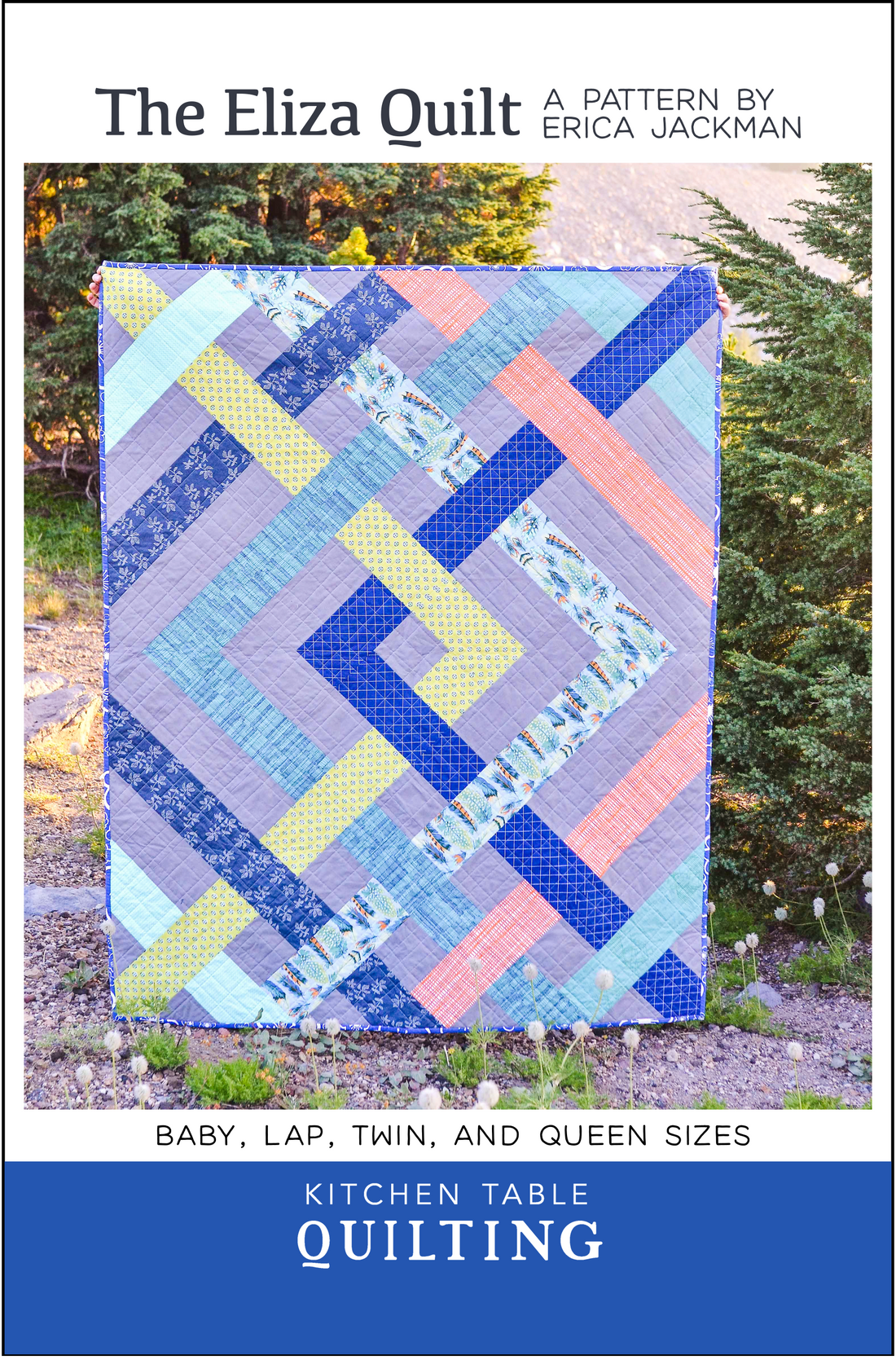 The Eliza Quilt Pattern Coloring Page