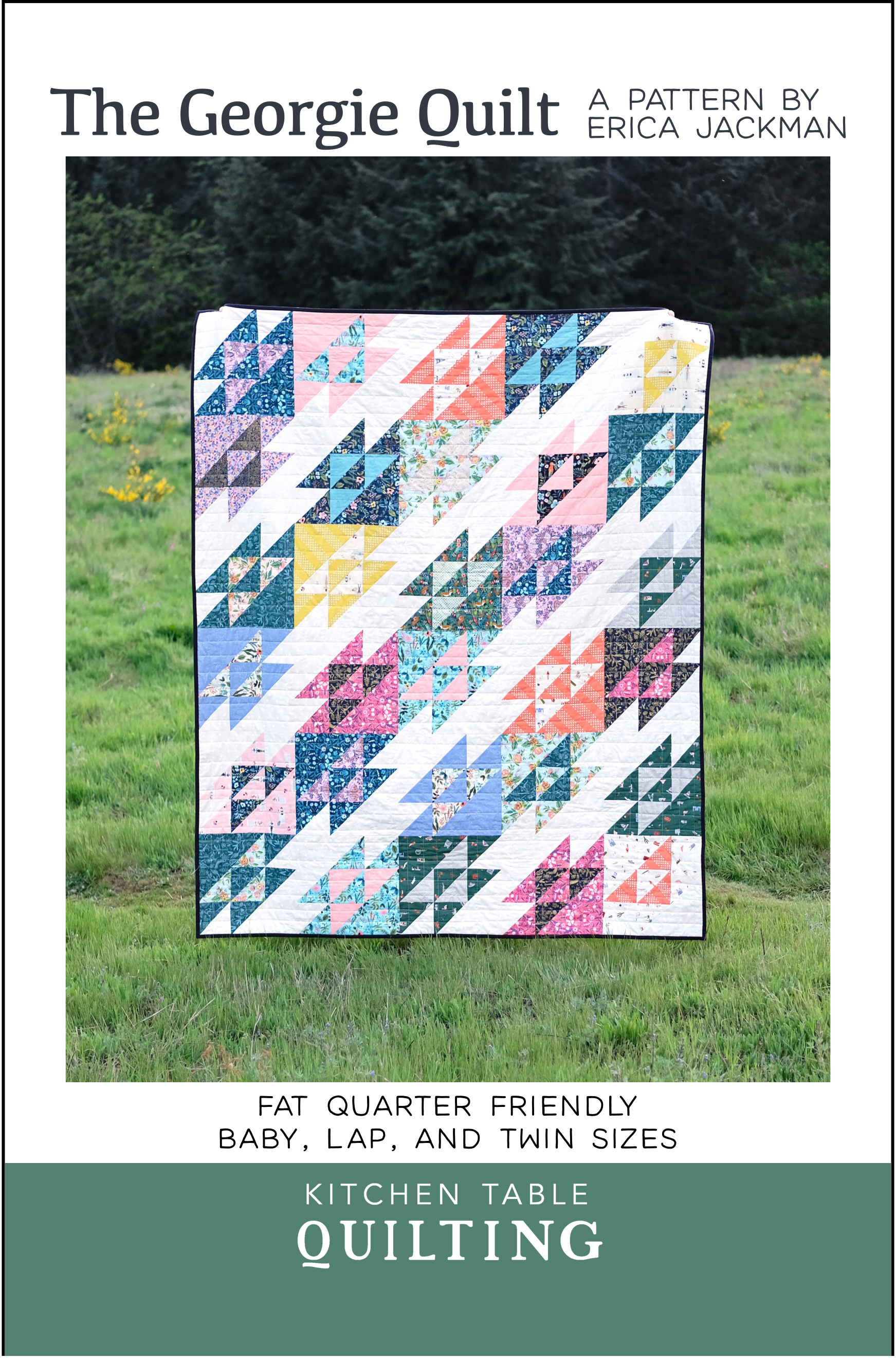 The Georgie Quilt Pattern Coloring Sheet – Kitchen Table Quilting