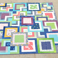 Stacked Squares Quilt Tutorial