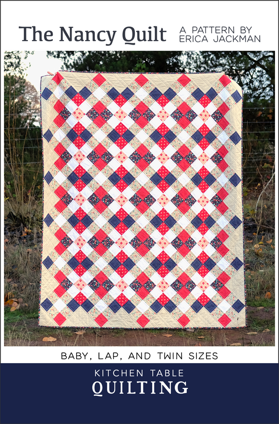 The Nancy Quilt PDF Pattern – Kitchen Table Quilting