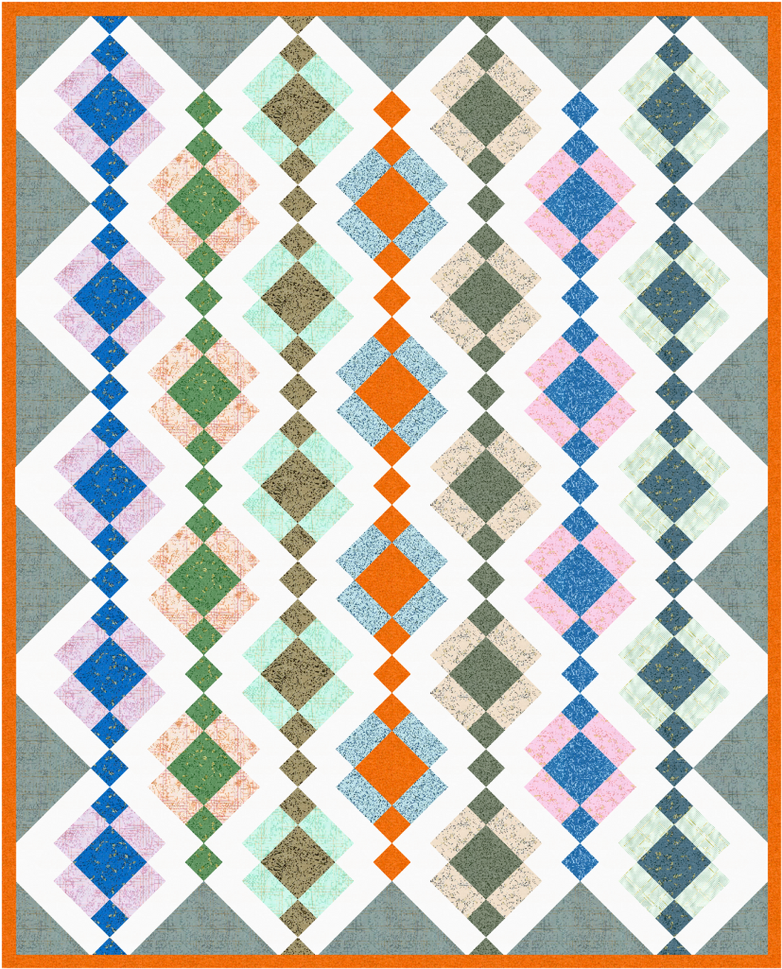 The Kelly Quilt Paper Pattern